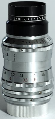 Seitenansicht Streulichtblende