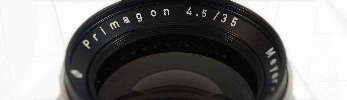 Meyer-Optik Görlitz - Primagon - 35mm f4.5