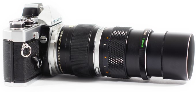 An der OM-1 mit dem 135mm f3.5